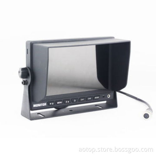 Car Rear View LED Monitor with OSD Menu, Remoter Control, Multiple Languages